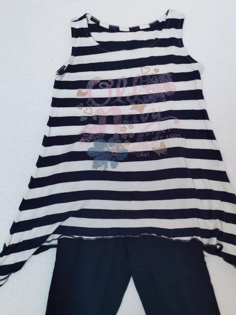 Dievčenský top s 3/4 leginkami, č. 116, 116