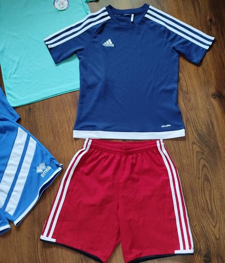Balík futbalového oblečenia pre dievča 146/152, adidas,146
