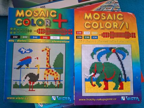 Stavebnice mosaic color, 