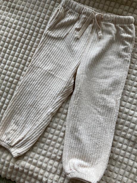 Menčestrové nohavice, h&m,92