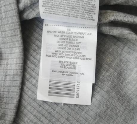 Rolák rebrovaný, dlhý rukáv, sivý, m, amisu,m