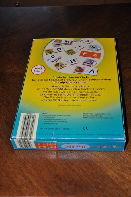 Hra das abc - v nemcine - od 4 rokov,