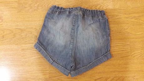 Riflové kraťasy, h&m,80