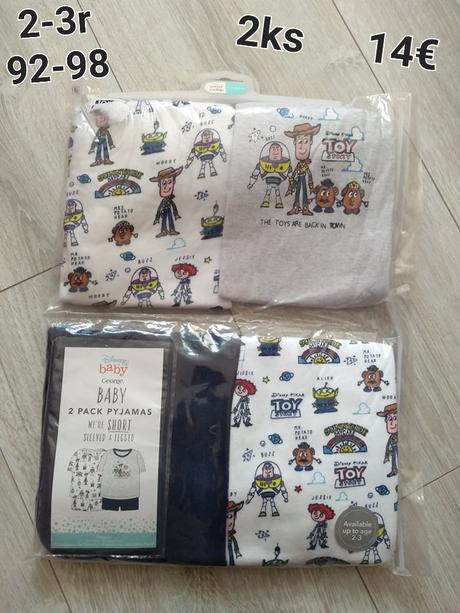 Detské veci z anglicka výpredaj ceny za 1/2, 104–116 / 122–134 / 68–80 / 86–98