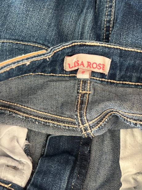 Takmer nenosena riflova suknička, rose,128