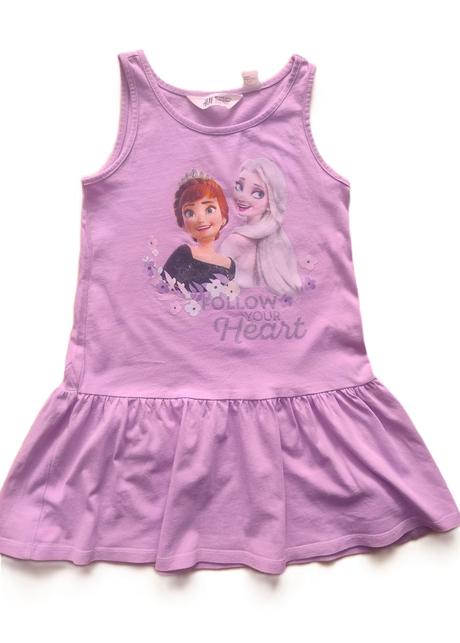 Šaty frozen, h&m,116