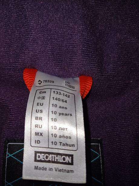 Zimná bunda lyziarska, wedze,140