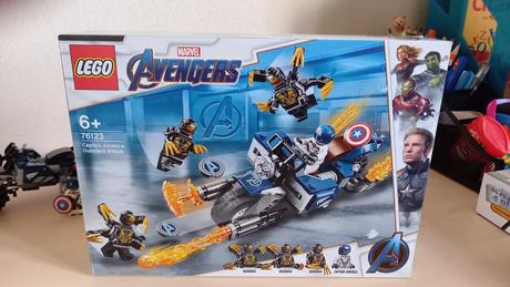 Lego avangers captain america, 