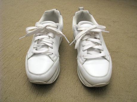 Biele tenisky na vysokej platforme, graceland,39