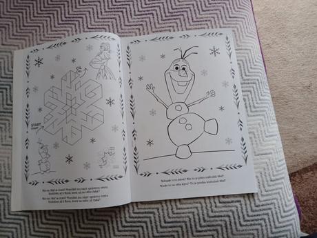 Vymaľovánky ľadové kráľovstvo 2, 