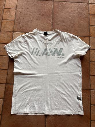 Biele tricko g star raw, g-star raw,l