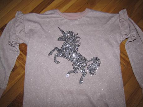 Trblietavé šaty s jednorožcom, f&f,164