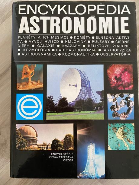 Veľká stará retro encyklopédia astronómie 1987,