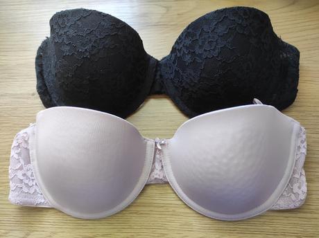 2x podprsenka samodržiaca - cena spolu, h&m,70c