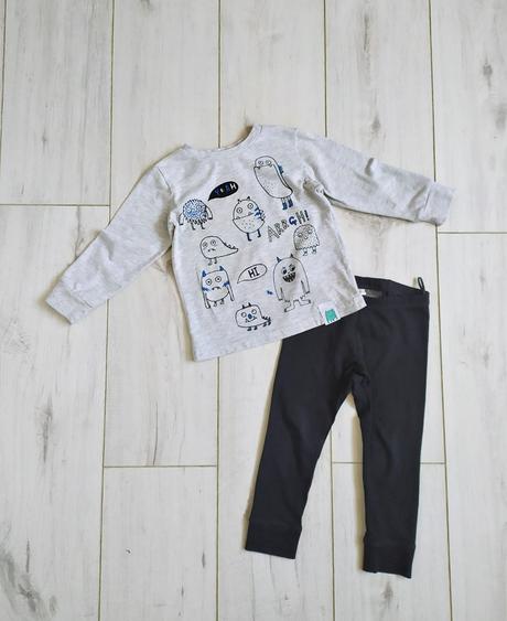 Legíny s tričkom h&m, h&m,92