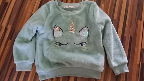 Huňatá mikina, c&a,110