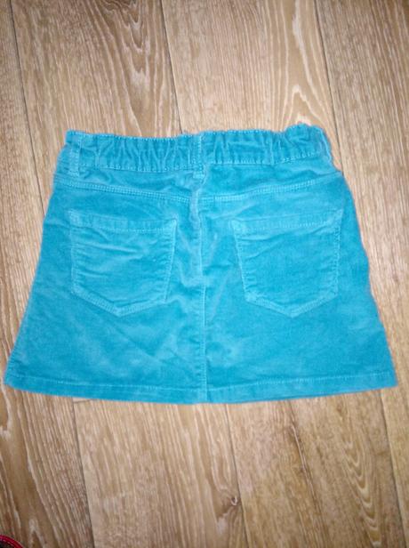 Tyrkysova menšestrová sukňa 122/128 top stav, palomino,122