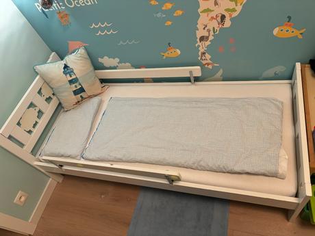 Detská posteľ ikea kitter s príslušenstvom, šírka (cm): 70,dĺžka (cm): 160