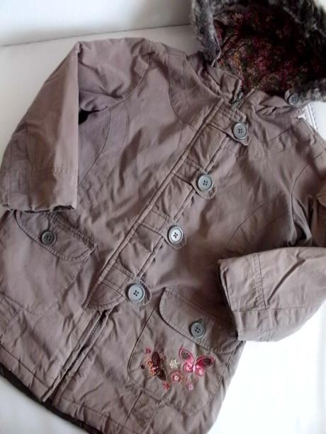 Skvelá bundička od zn. adams pre 4-6 roč. slečnu, adams,110