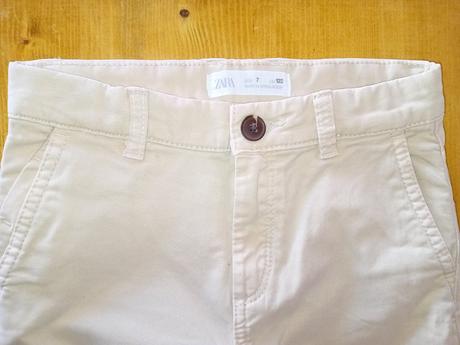Chino nohavice, zara,122