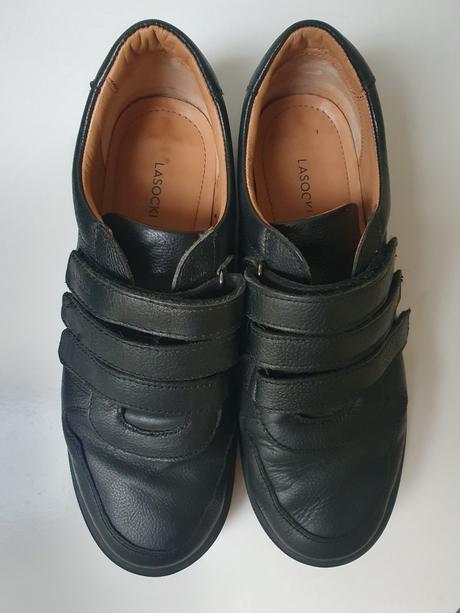 Spoločenské čierne topánky, lasocki,38