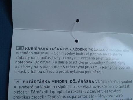 Športová taška tchibo, 