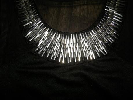 Amisu šaty m s všitou aplikáciou, amisu,m