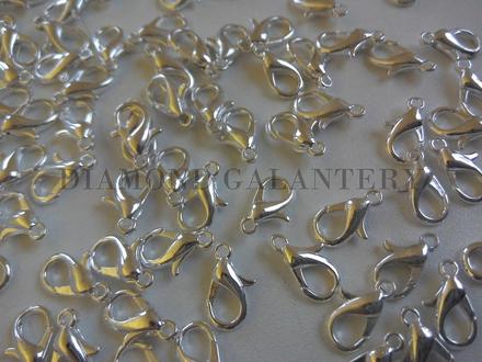 Karabinka strieborná 12x6, 