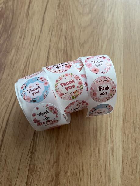 Thank you nálepky, 