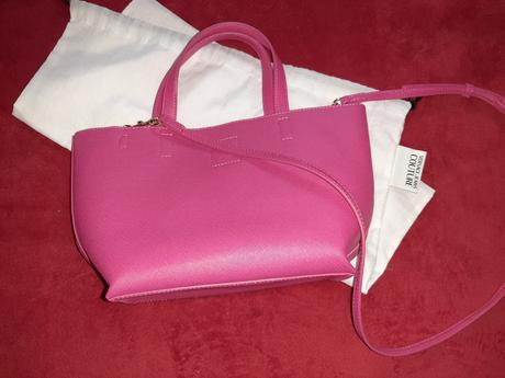 Versace ružová kabelka., versace