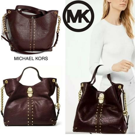 Michael kors luxusná kožená kabelka pc 319 dolárov, michael kors