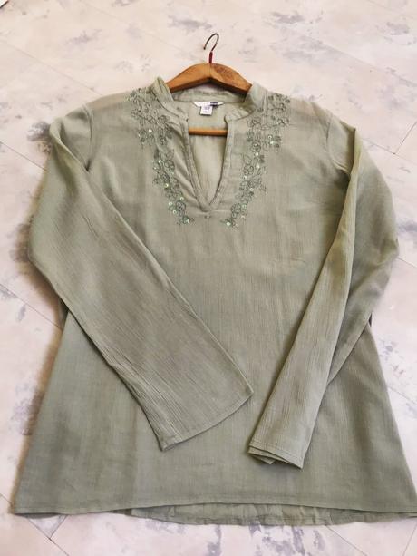 Plážová tunika/blúzka, h&m,l