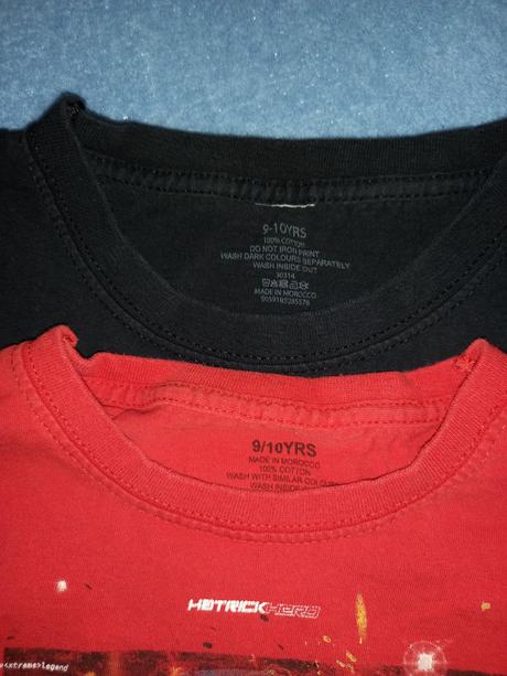 2 overside tričká, george,140