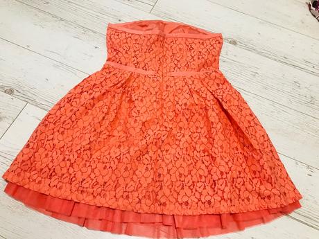 Saty čipka orandzove 38, reserved,38