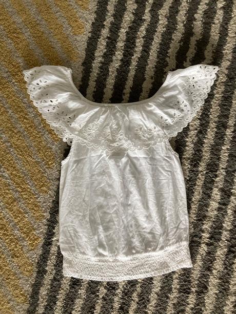 Letný top s volánom 140/146, 140