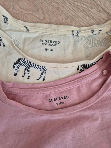 3x tricko, reserved,164