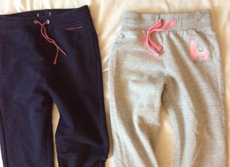 Hrubšie bavlnené tepláky okaidi sport v. 122/128, 122