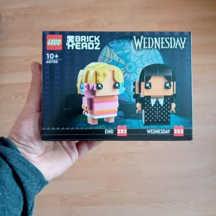 Lego brickheadz 40750, wednesday a enid, 