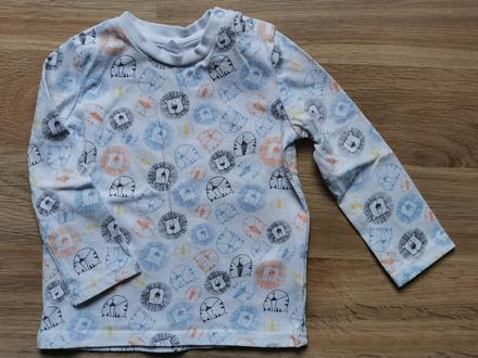 Tričko levy a tigre 9-12m, f&f,80