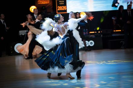 Šaty tanečné na štandard na výšku 148-164, 146