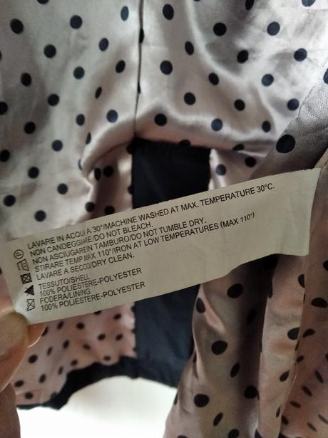 Jarný kabát zuiki italia, 36