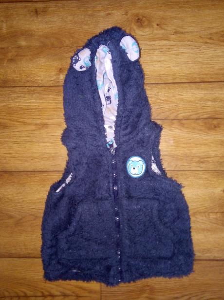 Chlpata vesticka s mackom tepla 74/80 pepco, pepco,80