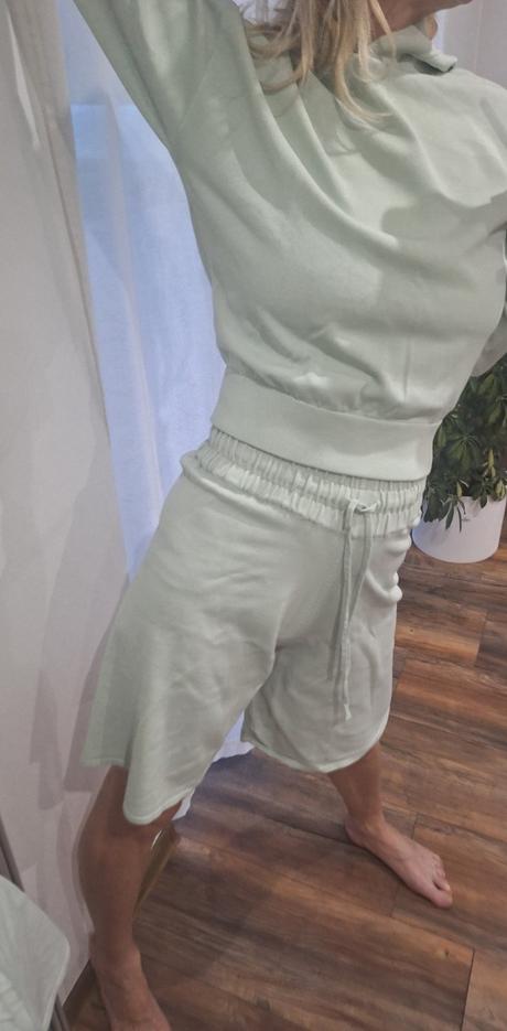 Zara komplet suprava kratasy a mikina 34/36, zara,s