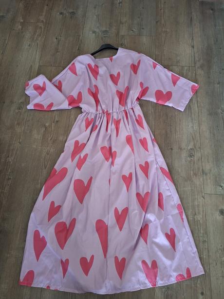 Letne maxi saty heart,