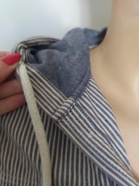 C 64 sportova kosela kvalitna raz oblecena, denim,xs