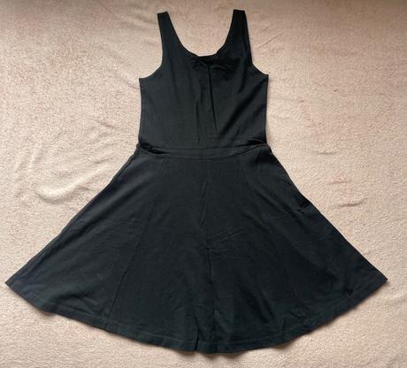 Dievčenské čierne šaty., h&m,134