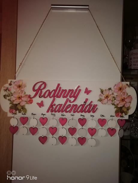 Rodinný kalendár,
