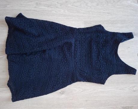 Čipkované mini šaty, sinsay,s