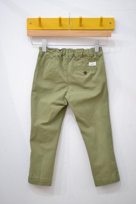 Detské zelené nohavice 92, h&m,92