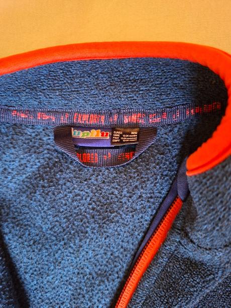 Flísová mikinka, lupilu,86